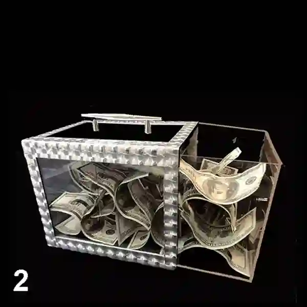 Caja de cajón de cristal de Tora (3 veces)