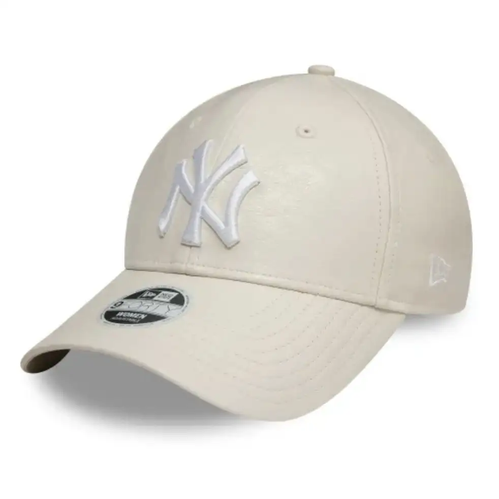 9 Mujeres de Forty PU New York Yankees Stone White - Nueva era