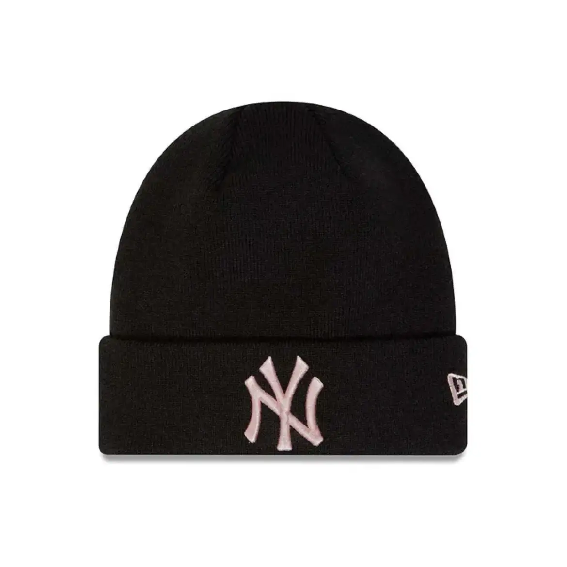 ESSENTIAL CUFF BEANIE NEW YORK YANKEES BLACK/PINK - NEW ERA