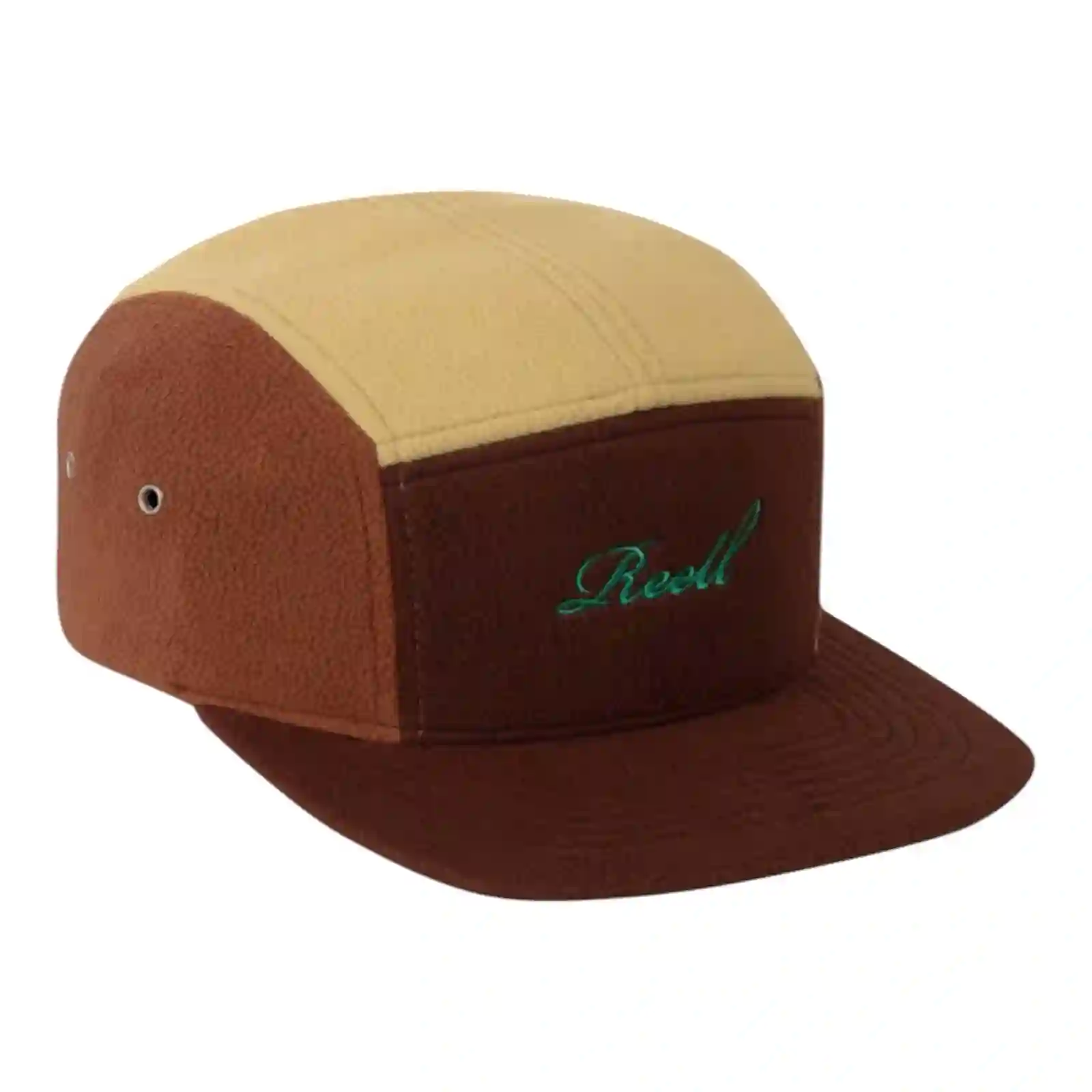 5 panel de tapa multi marrón - carrete