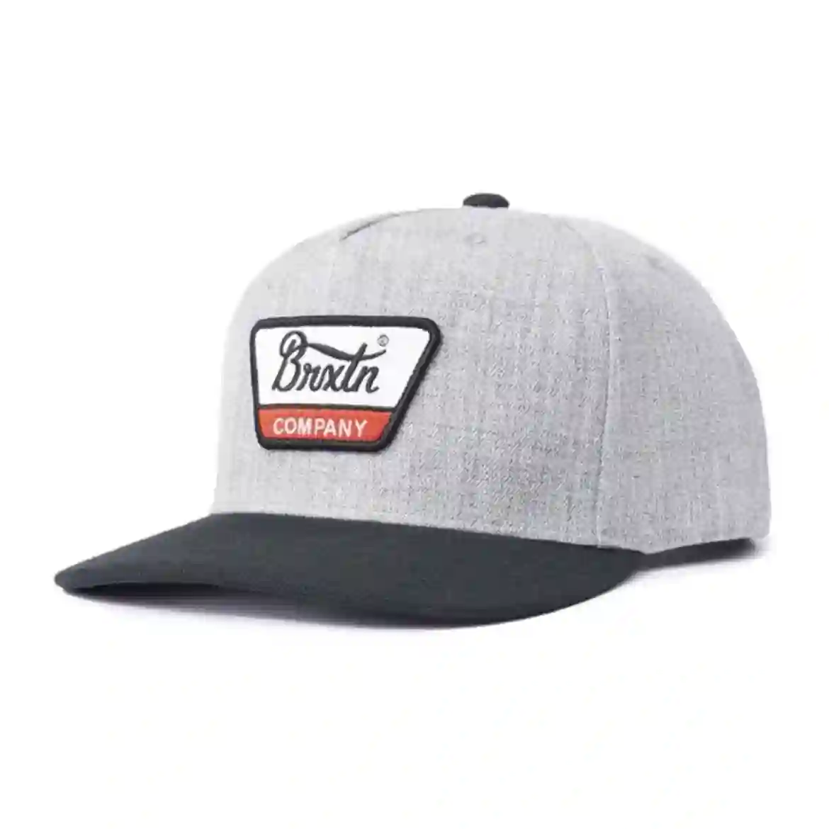 LINWOOD C MP SNAPBACK Heather Grey/White- Brixton