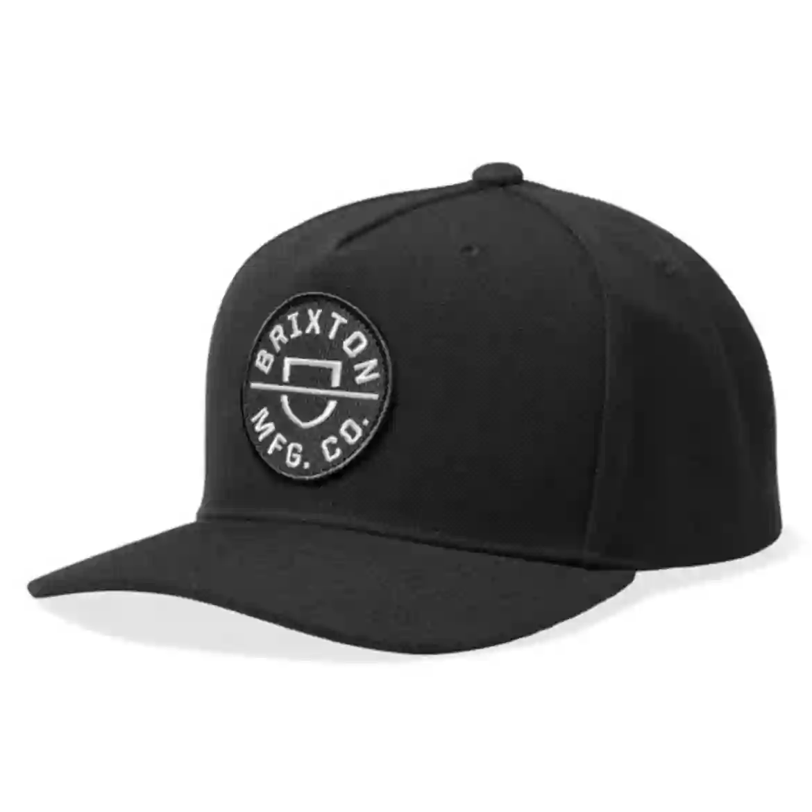 Crest C MP Snapback Black - Brixton