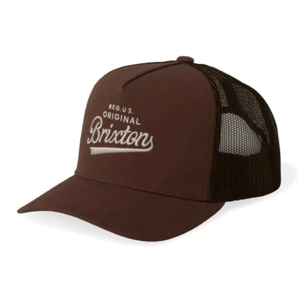 Postal C Netplus MP Trucker Hat Sepia - Brixton