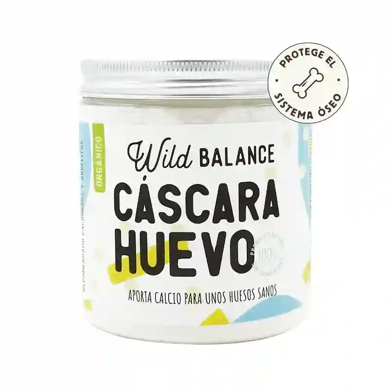 Balance salvaje CÁSCARA DE HUEVO ORGÁNICA (140GR)