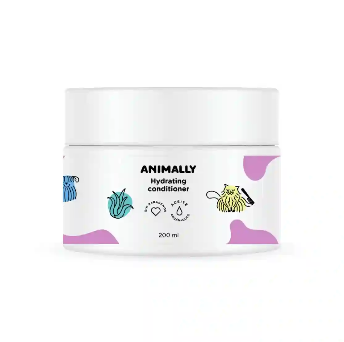 Acondicionador hidratante animalmente (200 ml)