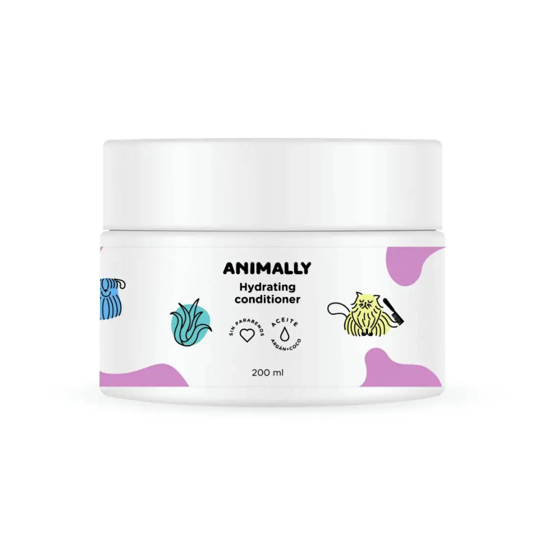 Acondicionador hidratante animalmente (200 ml)
