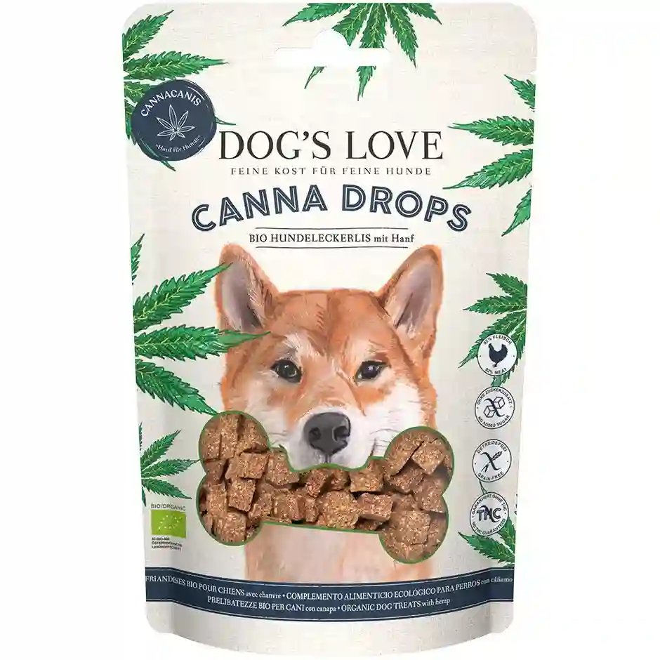 Dog's Love Snack de Canabis Aves de Corral (150gr)