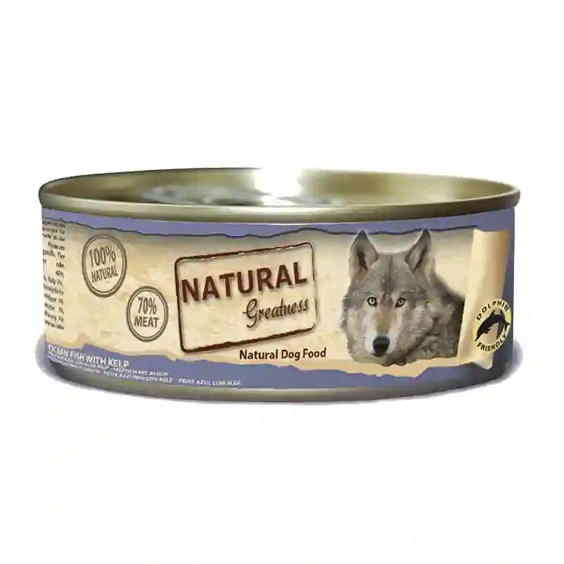 Natural Greatness Classic Pescado de Mar con Kelp (156grs)