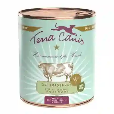 Terra Canis Buey Con Calabacin, Calabaza y Orégana Free (400gr)