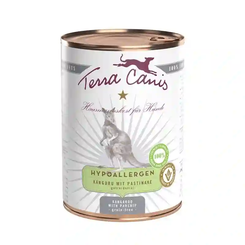 Terra Canis CANguro Con Chirivía Hipoalergenic 400 grs.