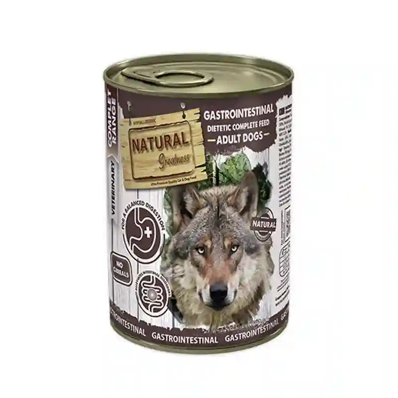 Dieta gastrointestinal perros junior y adultos grande naturaleza 400 grs.