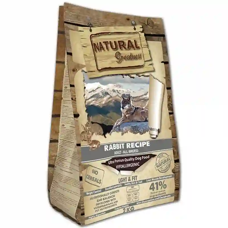 Grandeza natural receta conejo luz y ajuste