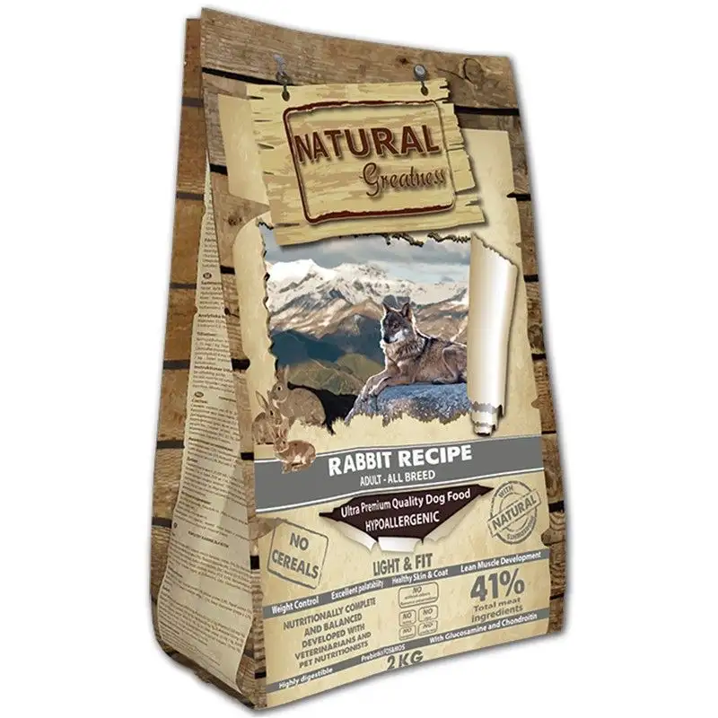 Grandeza natural receta conejo luz y ajuste
