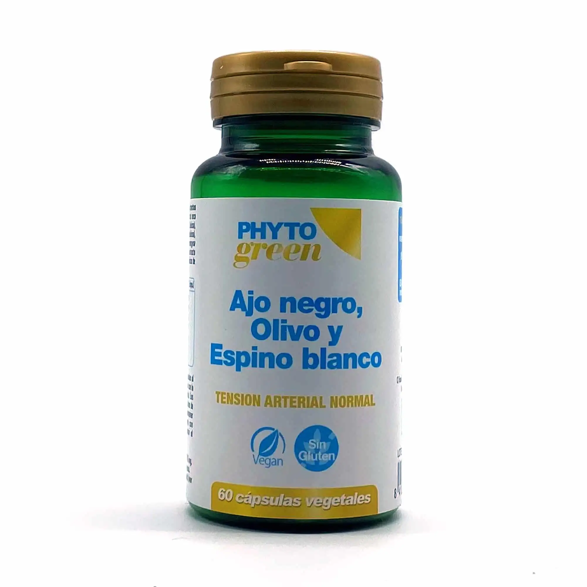 AJO NEGRO, OLIVO Y ESPINO BLANCO 60 CÁPSULAS