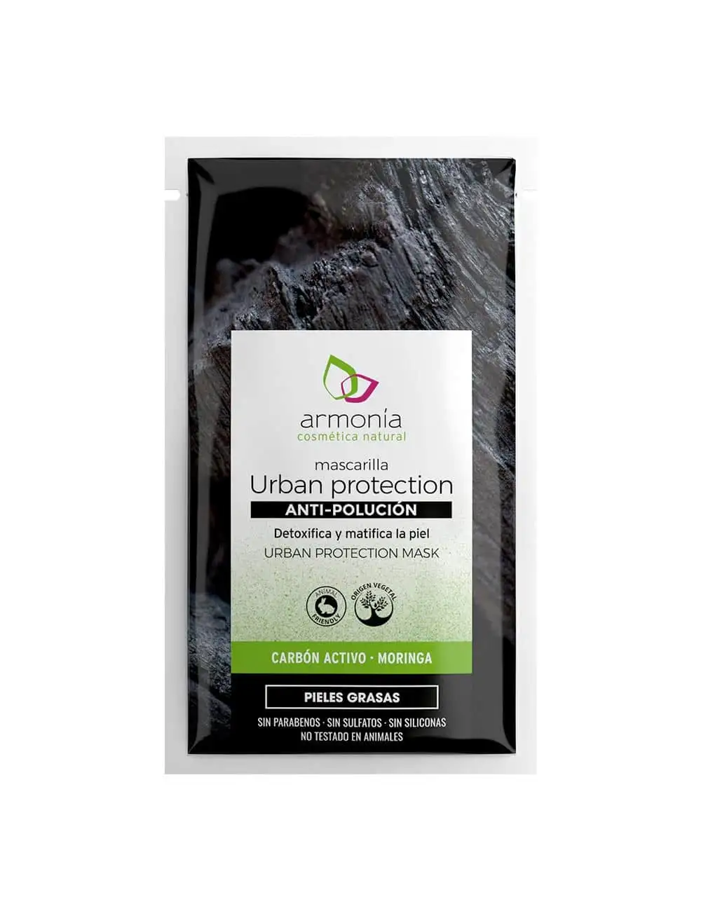 MASCARILLA NEGRA DE CARBÓN ACTIVO | Armonía Cosmética Natural