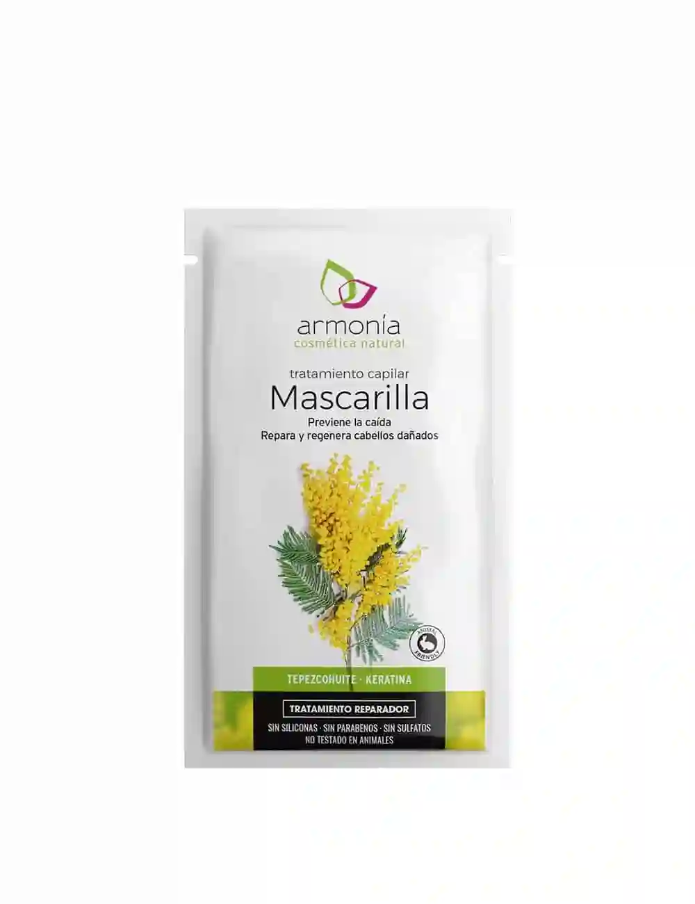 MASCARILLA NATURAL PARA EL PELO MONOLOSIS | Armonía Cosmética Natural