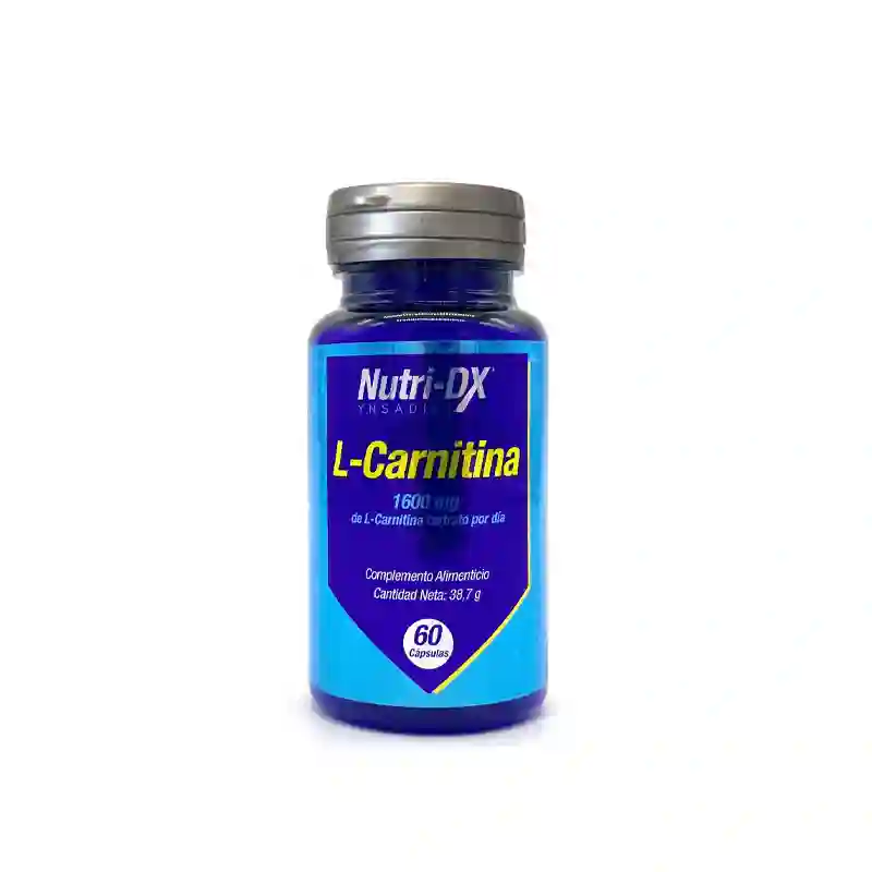 L-Carnitina 1600 mg. Nutri-dx ynsadiet 60 cápsulas