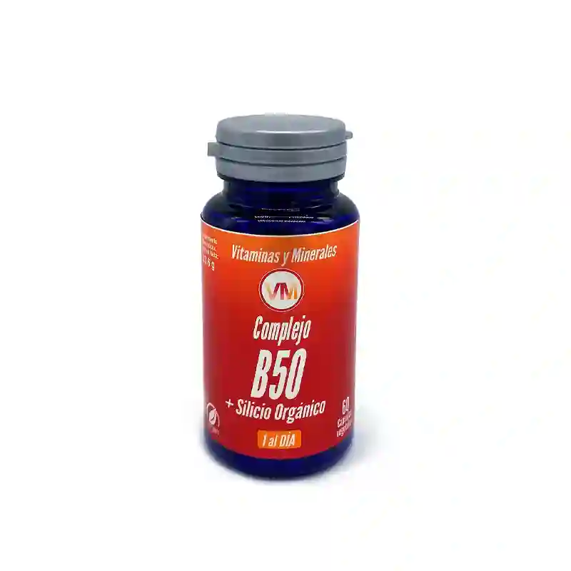 Complejo B50 + Silicio Ynsadiet 60 Cápsulas