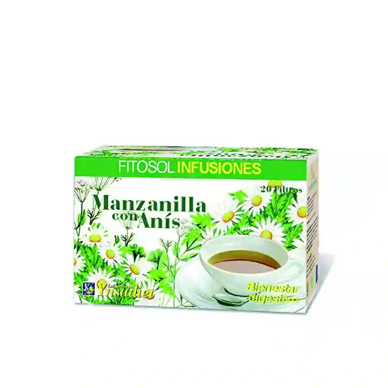 Manzanilla Con Anís Fitosol Ynsadiet 20 Sobres