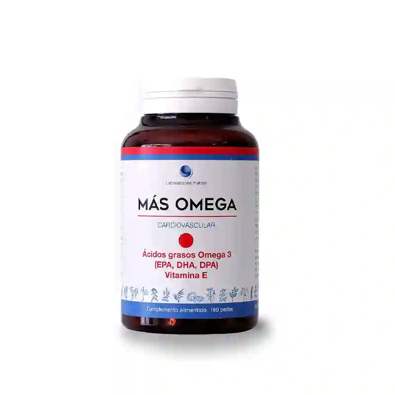 Más Omega Mahen 180 Cápsulas