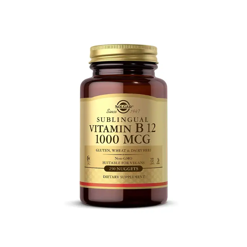 Vitamina B12 1000 McG Solgar 100 Comprimidos