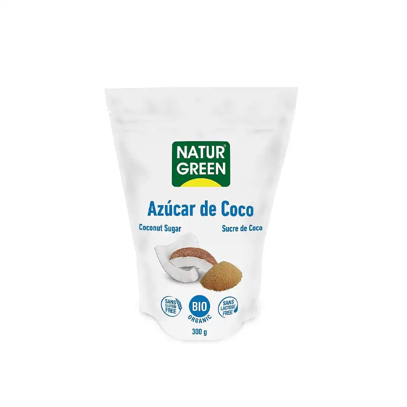 Azúcar de coco Naturgreen 300 gr.