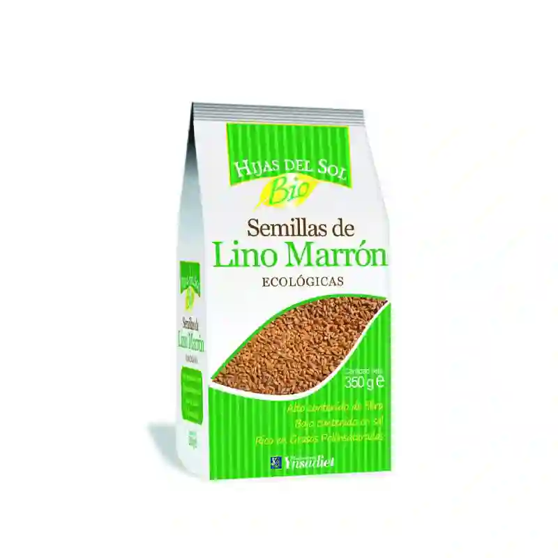 Semillas de Lino Marrón Hijas del Sol 350 Gr.