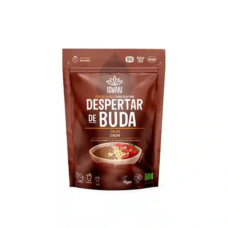 Despertar de Buda con cacao Iswari 360 gr.