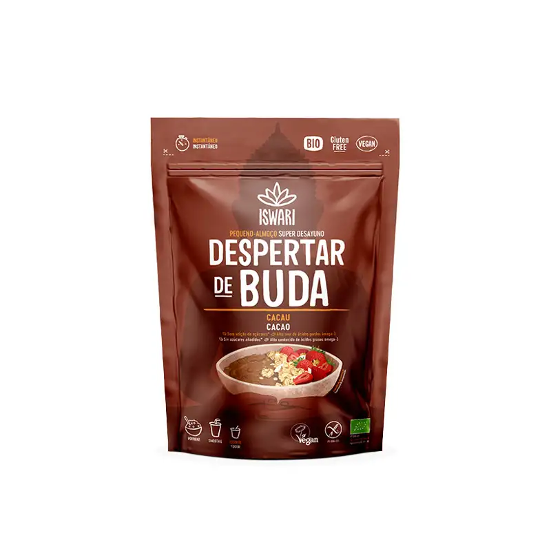Despertar de Buda con cacao Iswari 360 gr.
