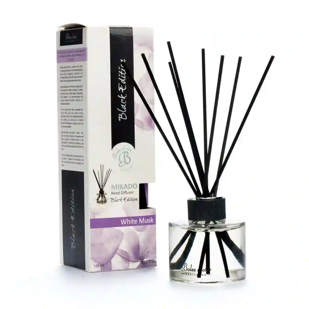 Boles D'Olor-White Musk-Mikado Black Edition 125 ml