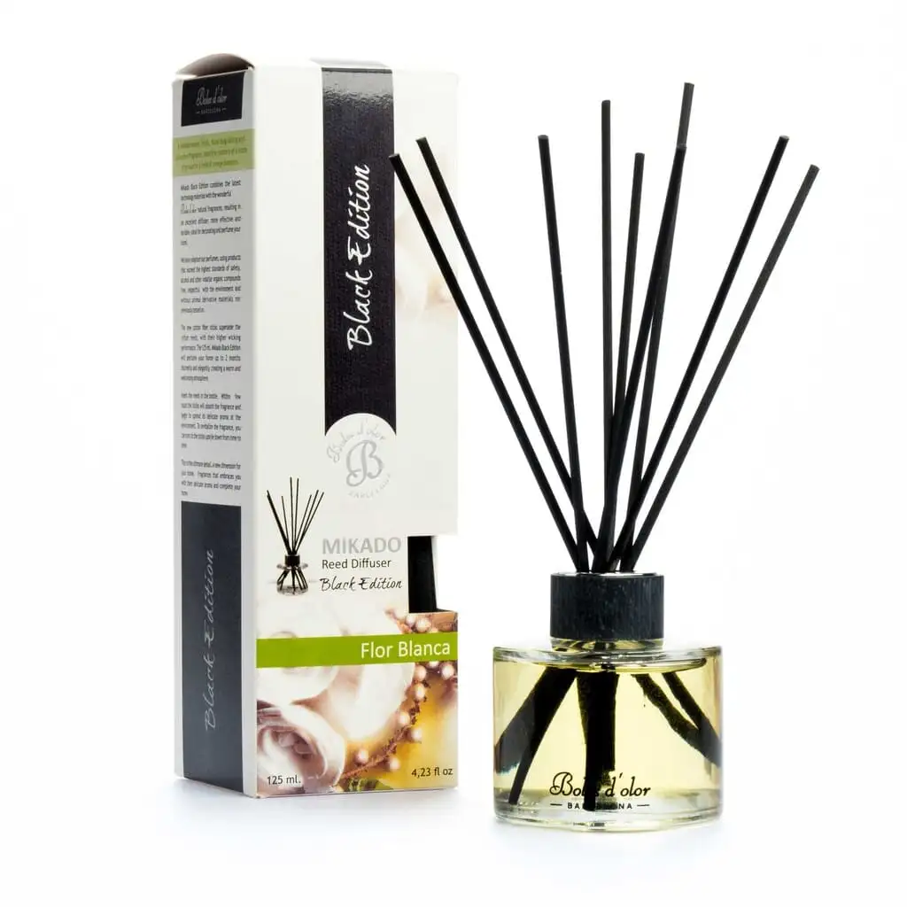 Boles d'olor-Flor Blanca-Mikado Black Edition 125 ml