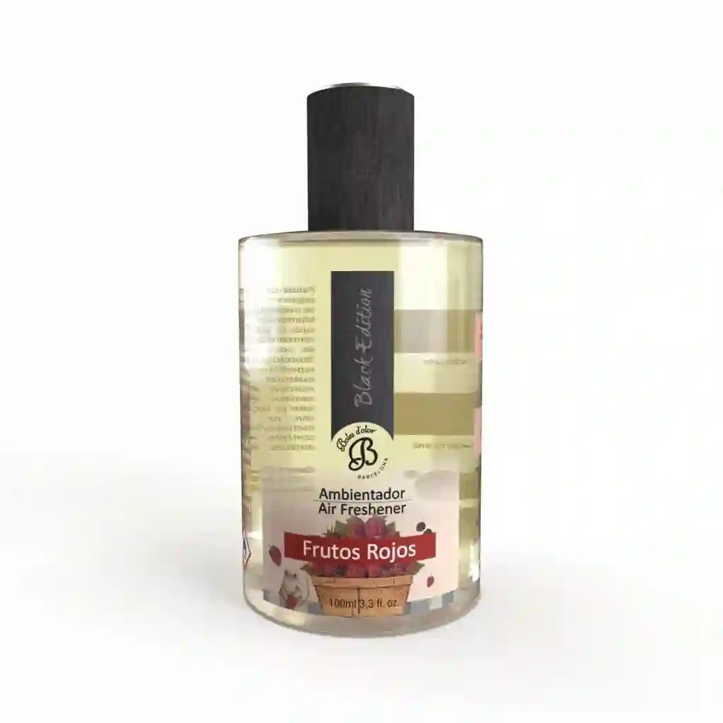 Boles d'olor-Frutos Rojos-Spray Black Edition 100 ml.