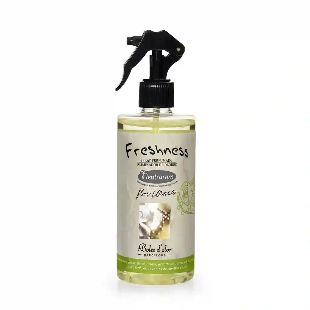 Boles D'Olor-Flor Blanca-Spray Eliminador de Olores 500 ml.