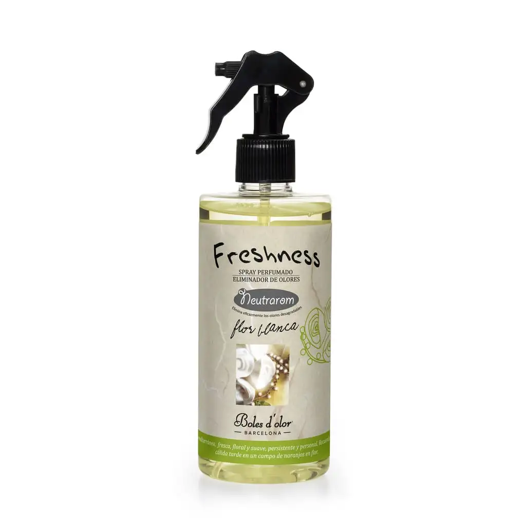 Boles D'Olor-Flor Blanca-Spray Eliminador de Olores 500 ml.