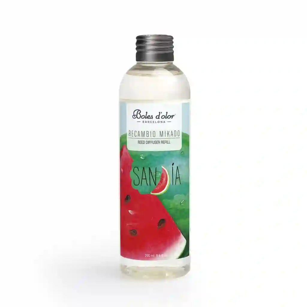 Boles de Olor Recambio Mikado Sandia 200 ml.