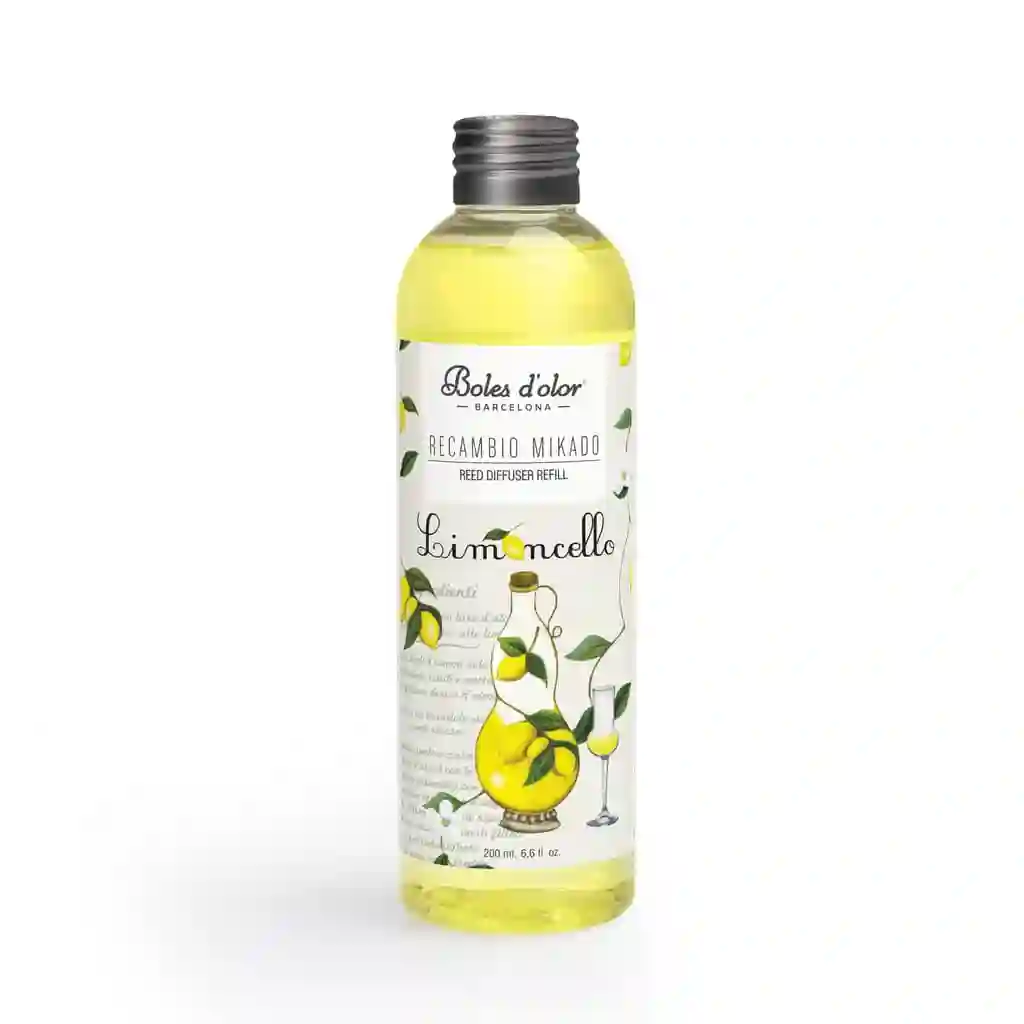 Boles D'Olor Recambio Mikado Limoncello 200ml.