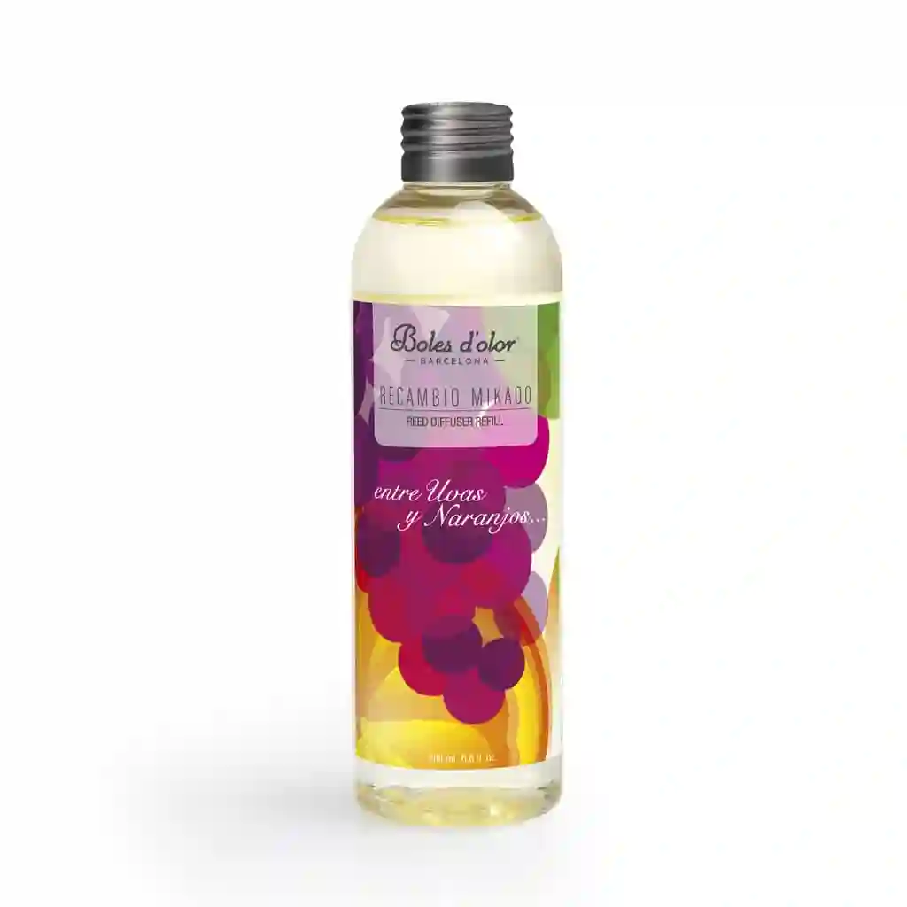 Boles d'Olor Recambio Mikado Entre Uvas y Naranjos 200 ml