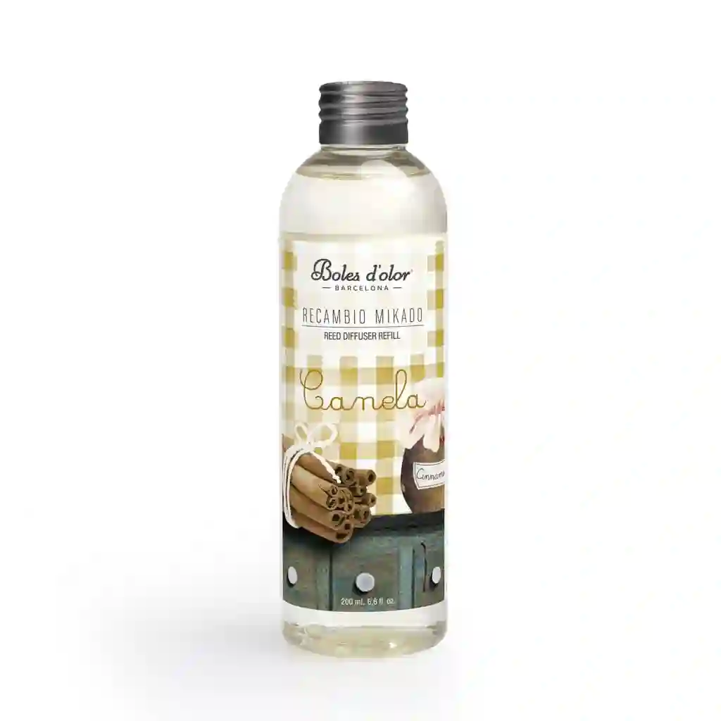 Boles de Olor Recambio Mikado Canela 200 ml