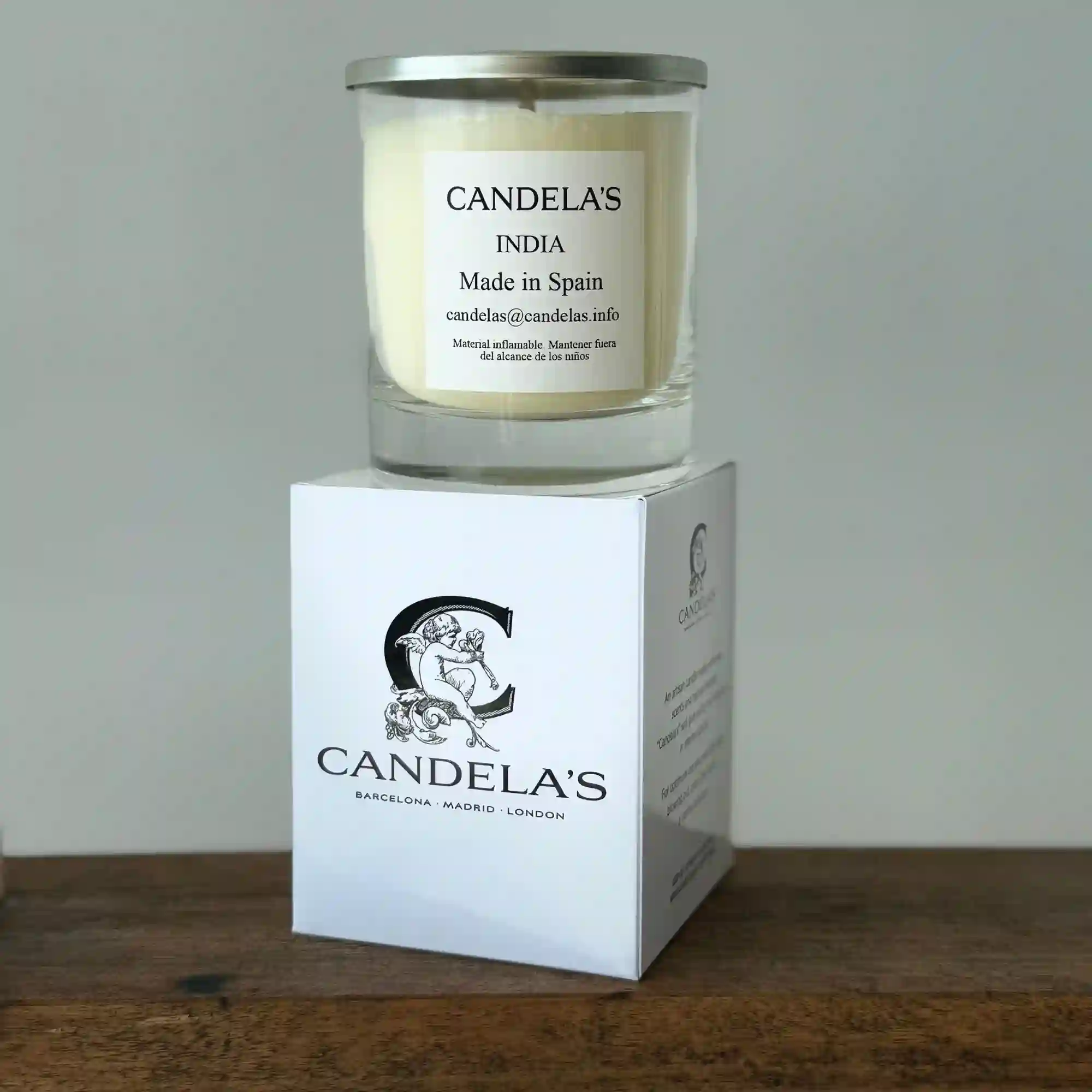 Indian aromatic candle