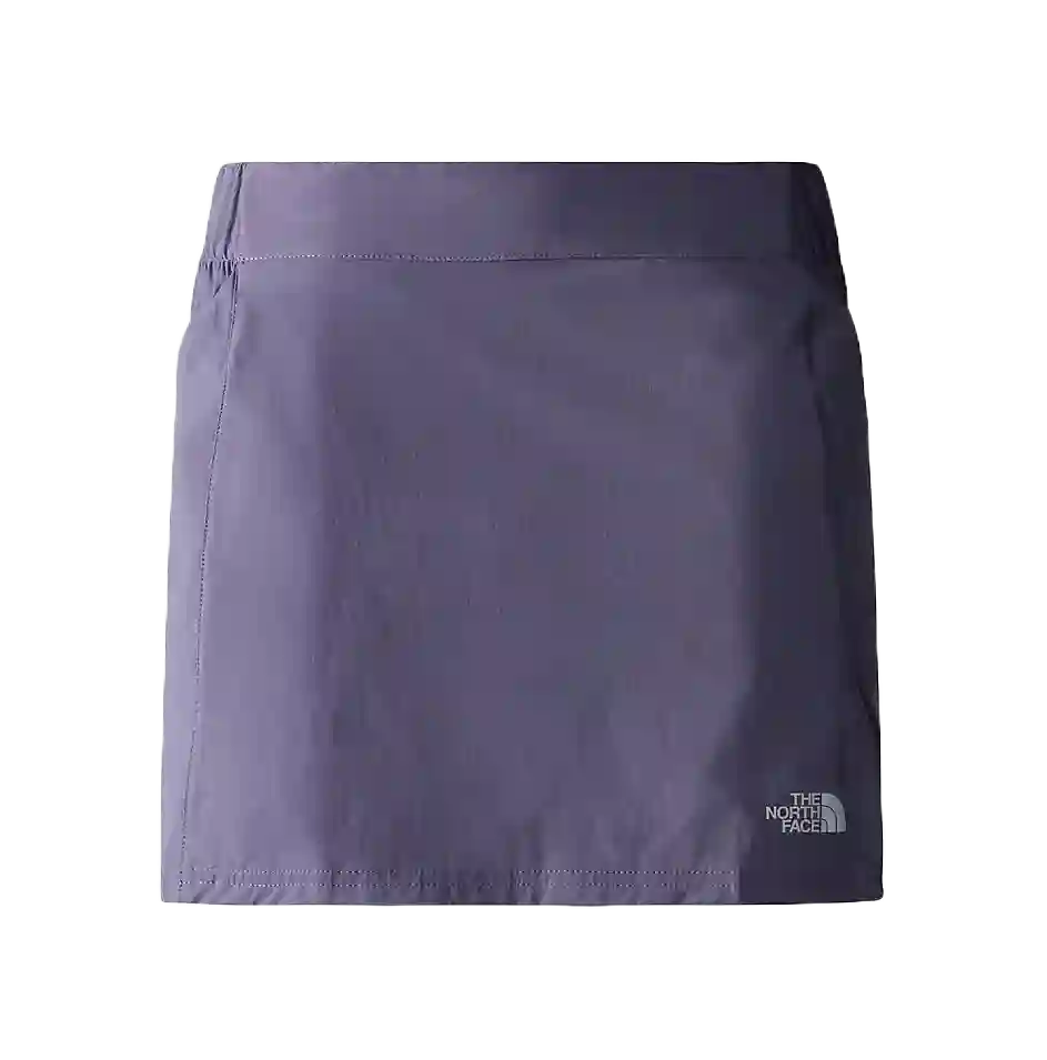 Falda la cara norte la luz de la luz skort Mujer