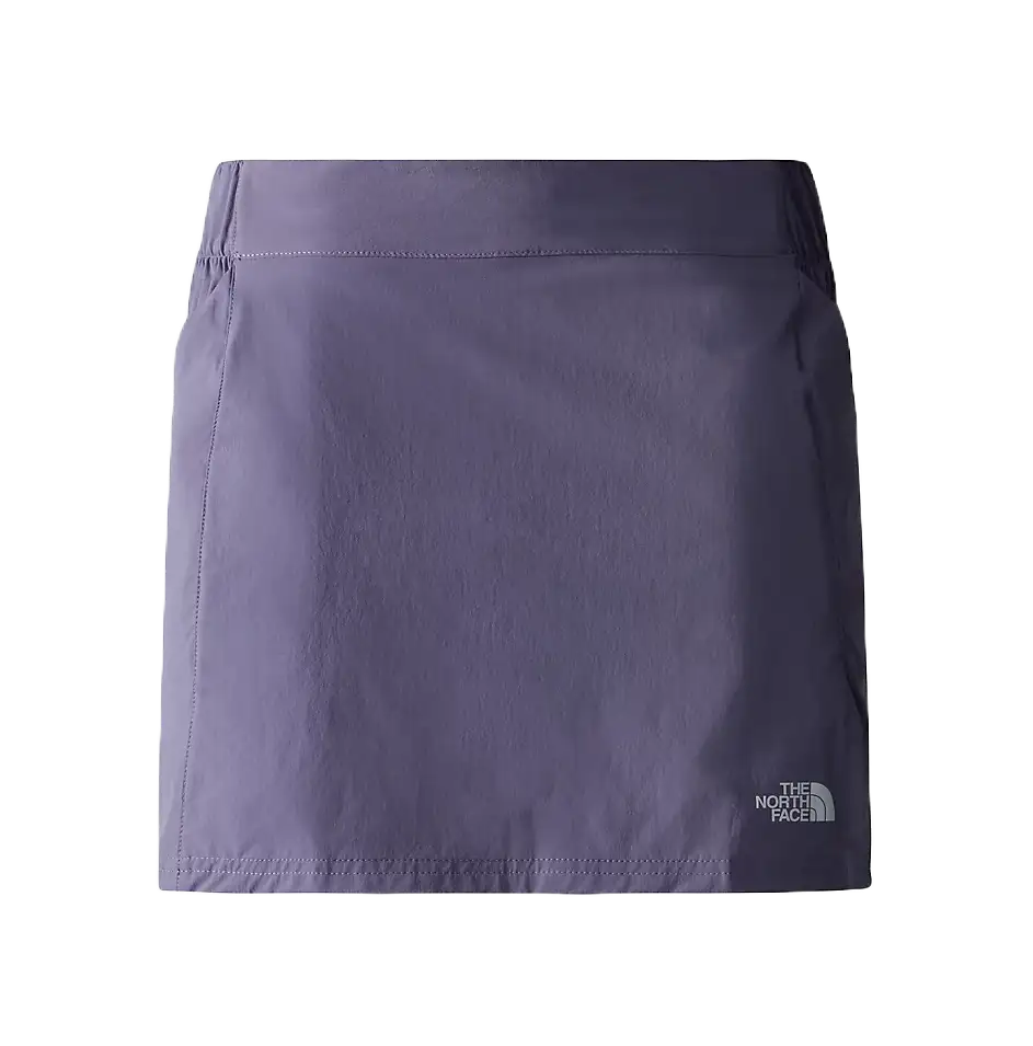 Falda la cara norte la luz de la luz skort Mujer