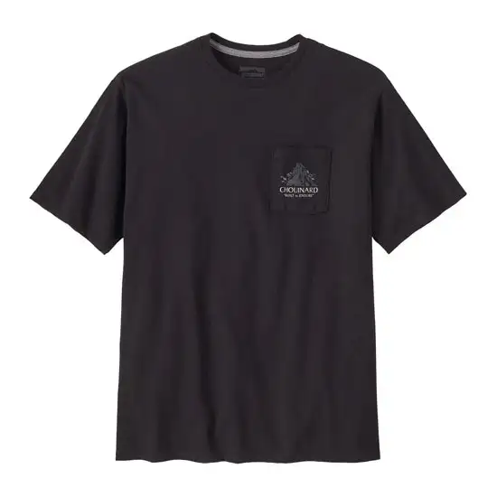 Camiseta Manga Corta Patagonia Chouinard Crest Pocket