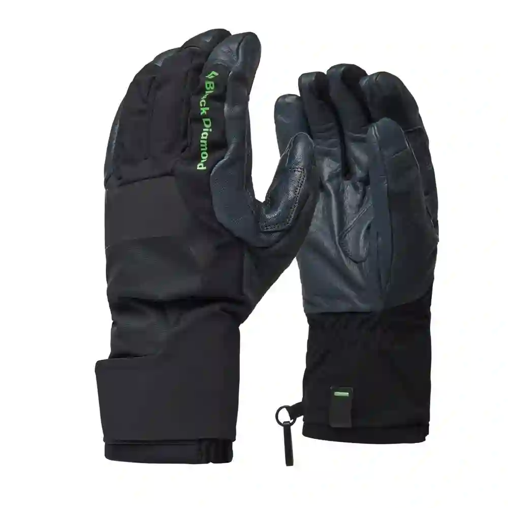 Guantes Guantes Punisores de Diamante Negro