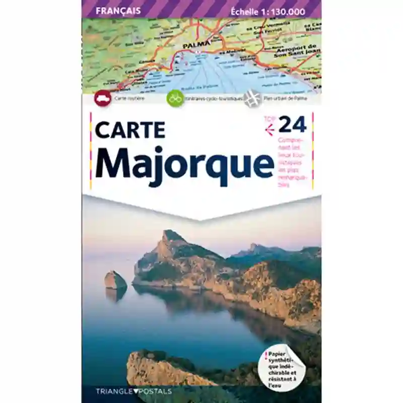 Mapa Triangle Mallorca (Francés)