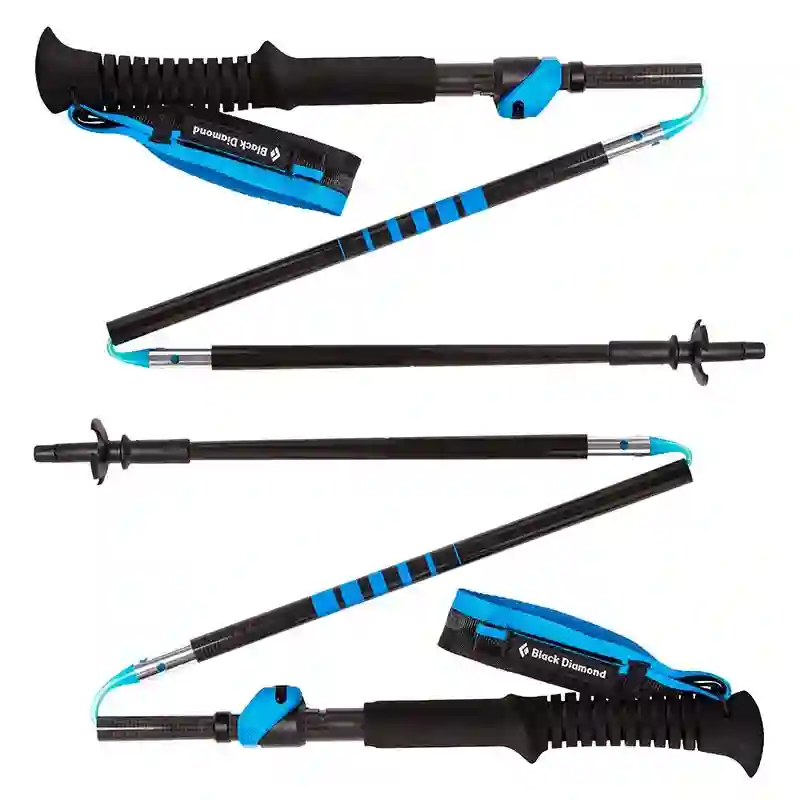 2 Bastones Diamante Negro de carbono FLZ