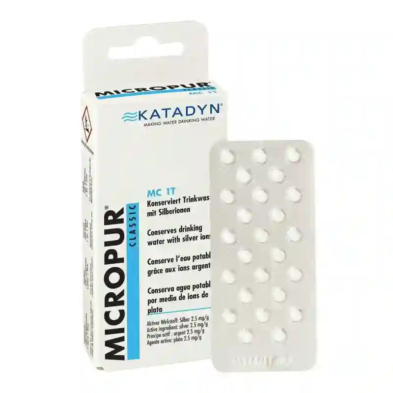 pastillas KATADYN micropur 100 classic