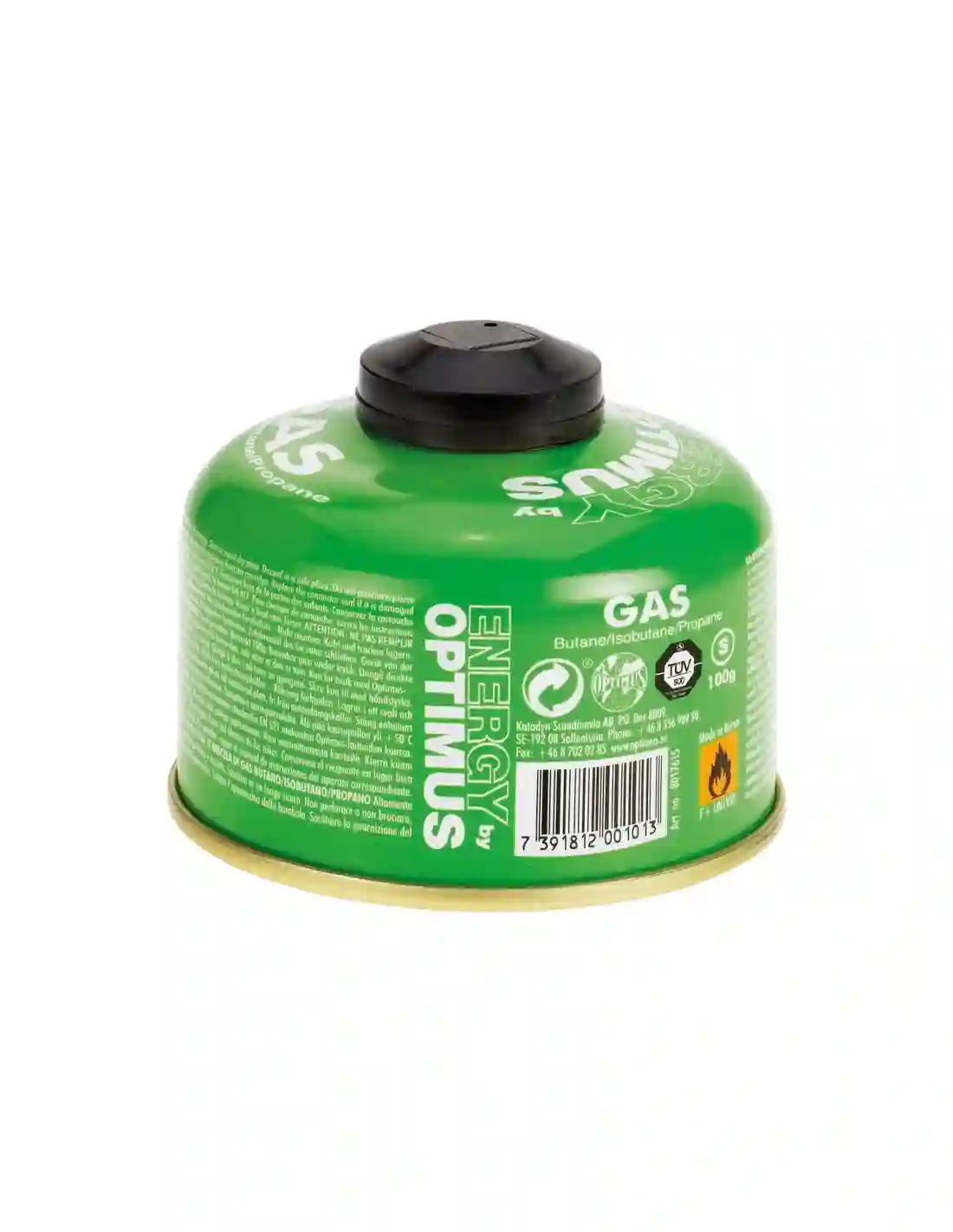 Cartucho de gas Optimus 100 GR