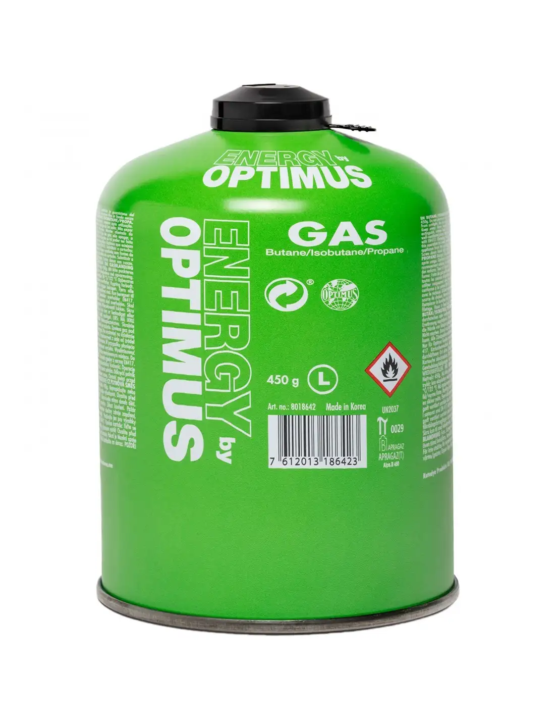Cartucho de gas Optimus 450 GR