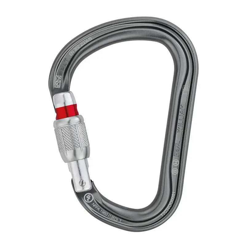 mosquetón PETZL william screw-lock