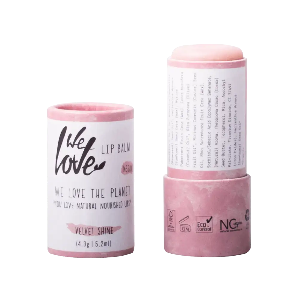 Bálsamo Labial Natural - Velvet Shine (Vegano) Nos encanta el planeta